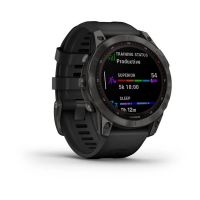 GARMIN FENIX 7 SAPHIRE SOLAR CARBON GRAY pas cher