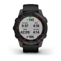 GARMIN FENIX 7 SAPHIRE SOLAR CARBON GRAY pas cher