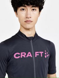 CRAFT ESSENCE MAILLOT VELO ASPHALT ET ROXO   Maillot vélo été pas cher