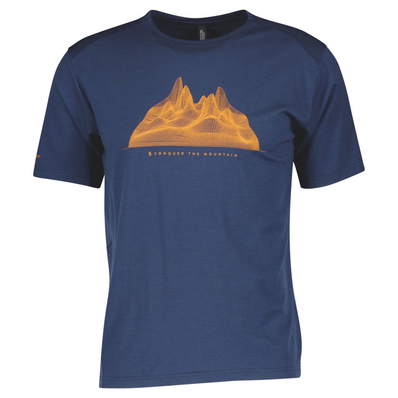 SCOTT TEE SHIRT SCOTT DEFINED MERINO TECH MIDNIGHT BLUE  Tech Tee shirt running