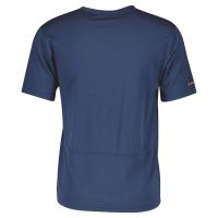 SCOTT TEE SHIRT SCOTT DEFINED MERINO TECH MIDNIGHT BLUE  Tech Tee shirt running pas cher