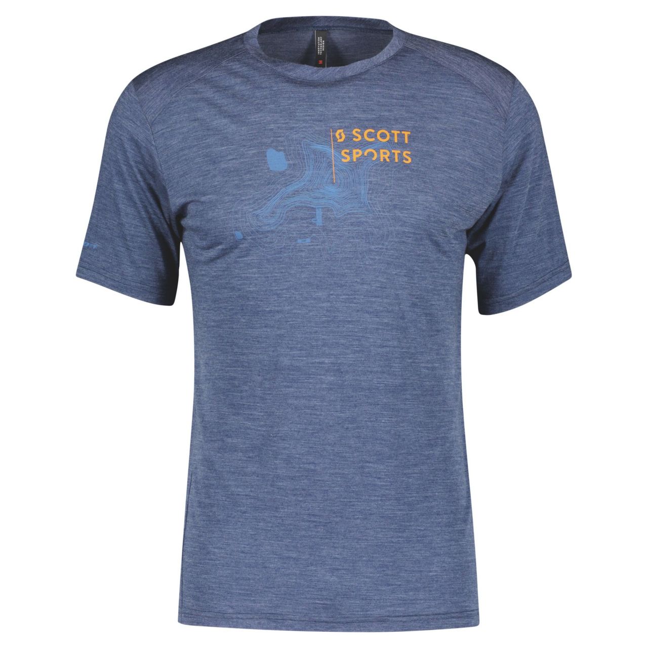 SCOTT TEE SHIRT SCOTT DEFINED MERINO SS MIDNIGHT BLUE  Tech Tee shirt running
