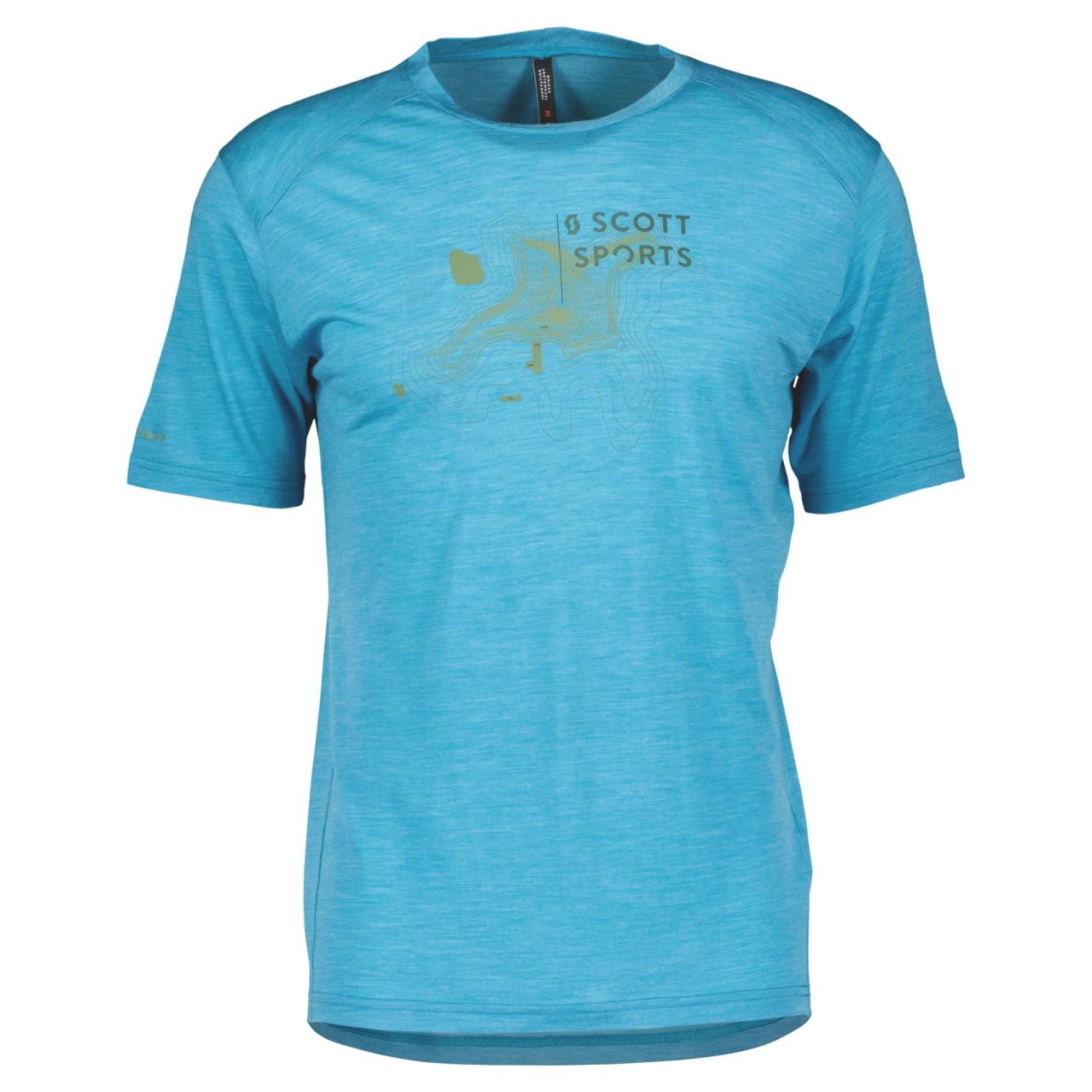 SCOTT TEE SHIRT SCOTT DEFINED MERINO SS NILE BLUE  Tech Tee shirt running