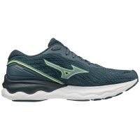 MIZUNO WAVE SKYRISE 3 SMOKE BLUE Chaussures de running pas cher