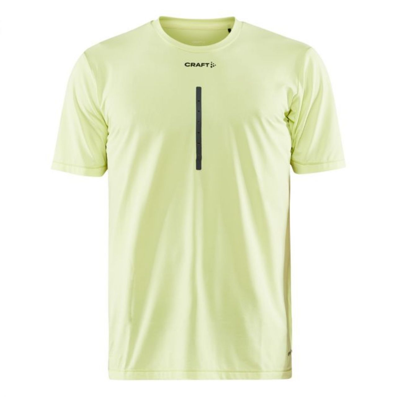 CRAFT ADV  CHARGE TEE TECH GIALLO Tee Shirt running