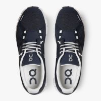 ON RUNNING CLOUD 5 MIDNIGHT ET WHITE Chaussures de running pas cher