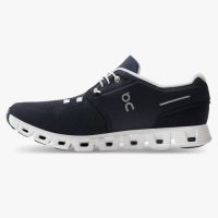 ON RUNNING CLOUD 5 MIDNIGHT ET WHITE Chaussures de running pas cher