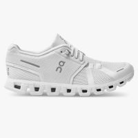 ON RUNNING CLOUD 5 ALL WHITE Chaussures de running pas cher