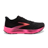 BROOKS HYPERION TEMPO BLACK ET HOT PINK  Chaussures de running femme pas cher