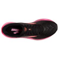 BROOKS HYPERION TEMPO BLACK ET HOT PINK  Chaussures de running femme pas cher