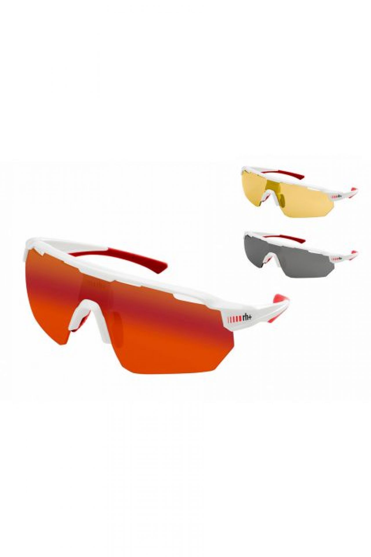 ZERO RH LUNETTES CHANGE XTRM SHINY WHITE AVEC 3 VERRES   Lunettes de sport