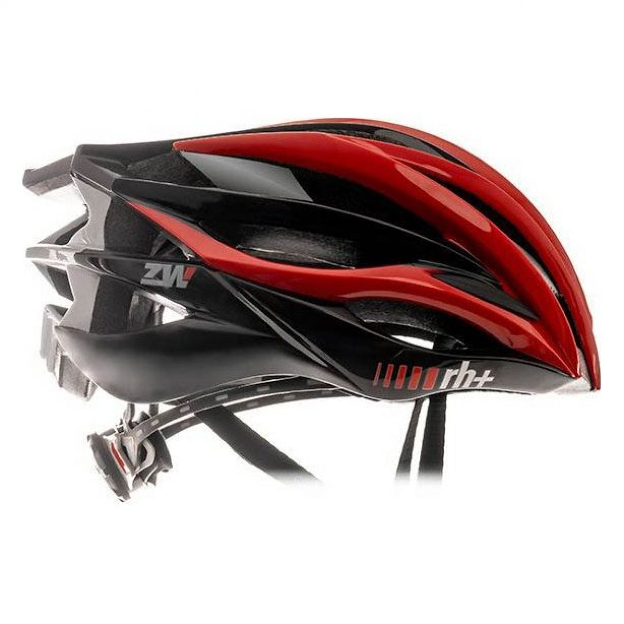 ZERO RH HELMET ZW SHINNY RED ET BLACK   Casque vélo