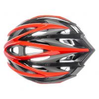 ZERO RH HELMET ZW SHINNY RED ET BLACK   Casque vélo pas cher