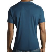 BROOKS TEE SHIRT ATHMOSPHERE  INDIGO RUSH tee shirt de running pas cher