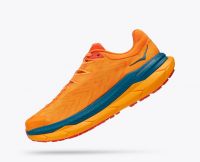 HOKA TECTON X  ORANGE Chaussures de trail pas cher