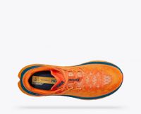 HOKA TECTON X  ORANGE Chaussures de trail pas cher