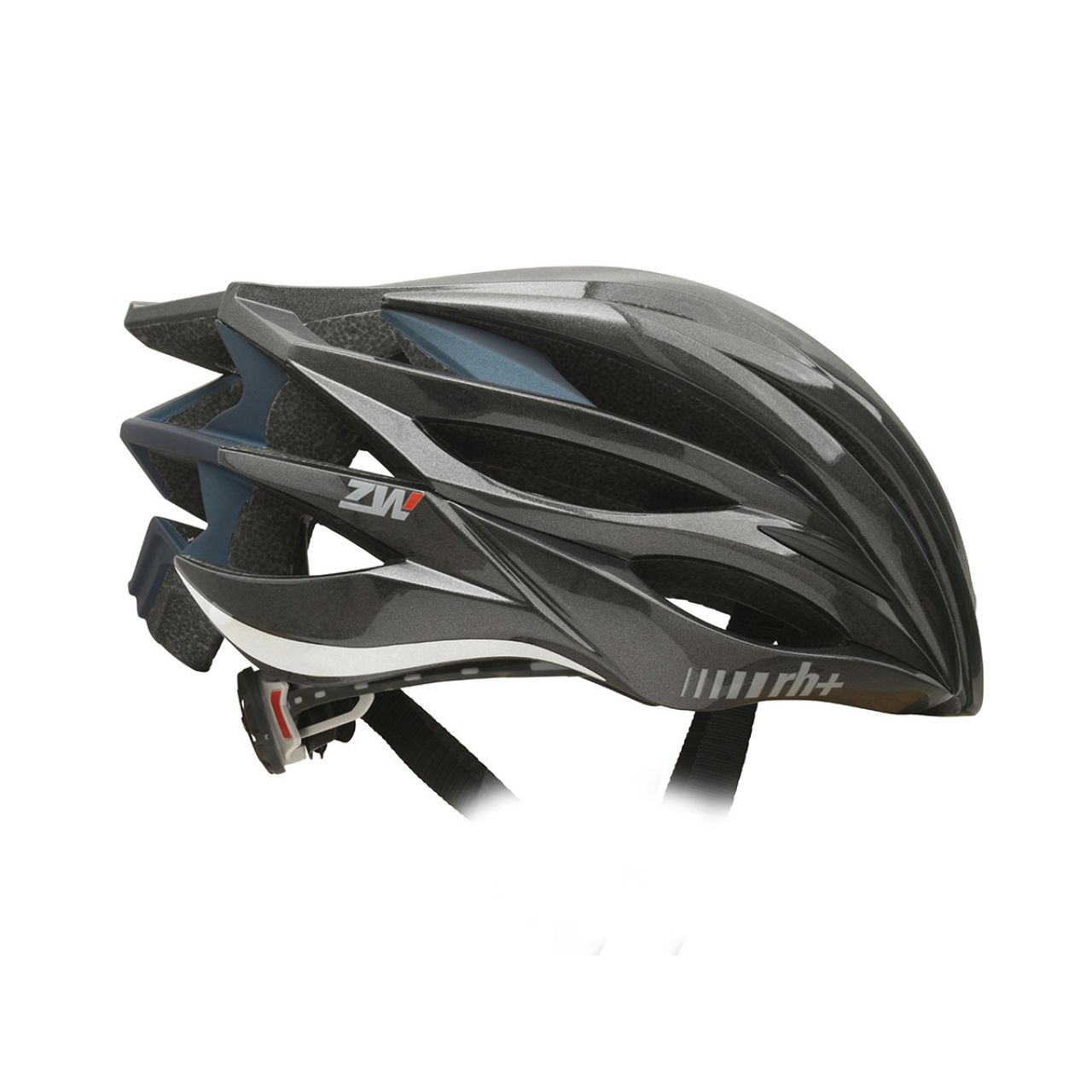 ZERO RH HELMET ZW SHINNY ANTHRACITE ET PETROL   Casque vélo