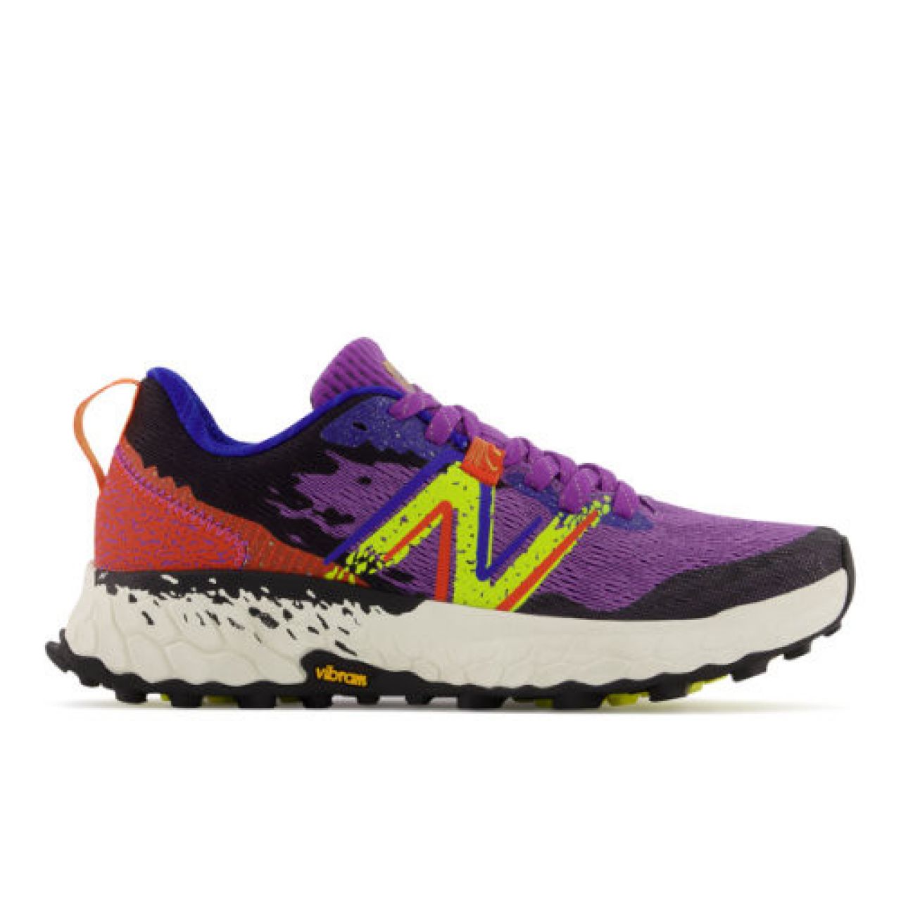 NEW BALANCE FRESH FOAM HIERRO V7 PURPLE ORANGE chaussure de  trail femme