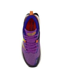 NEW BALANCE FRESH FOAM HIERRO V7 PURPLE ORANGE chaussure de  trail femme pas cher