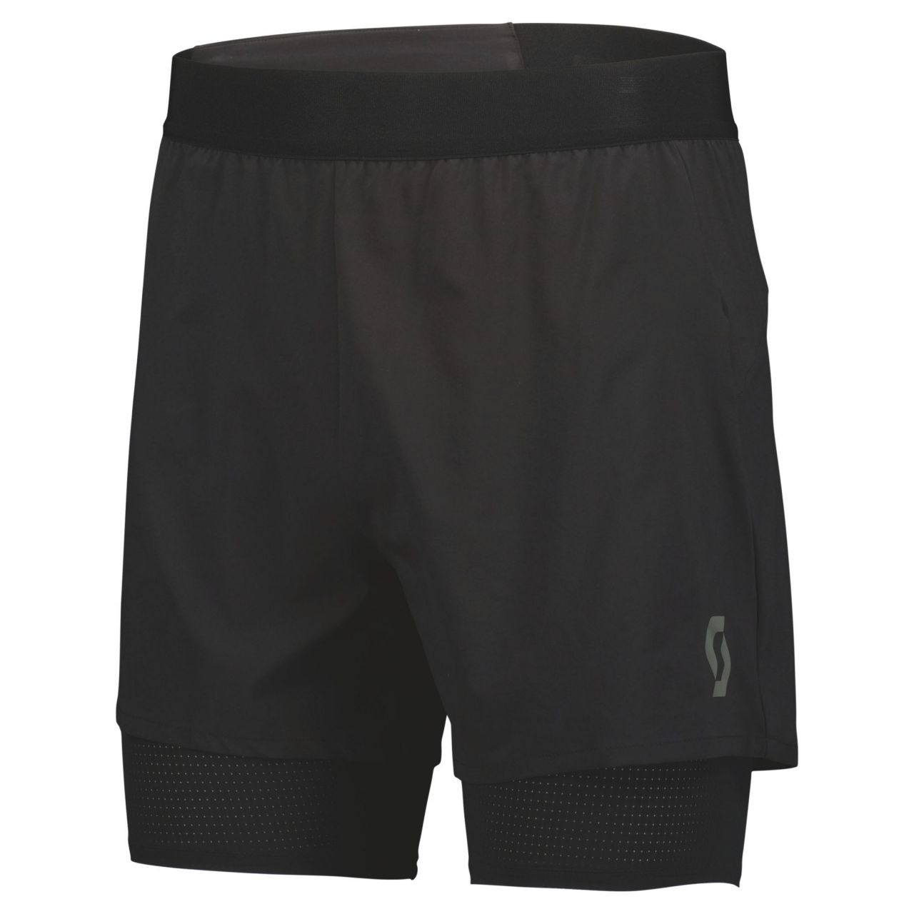 SCOTT SHORT TRAIL RUN NOIR Short 2 en 1