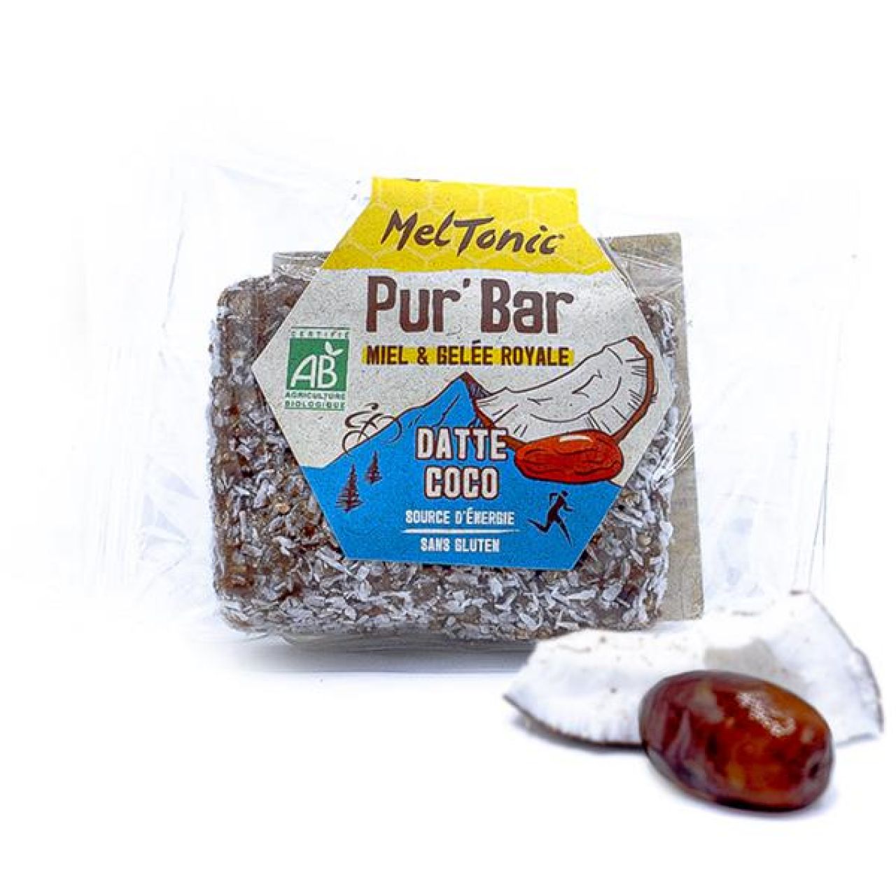 MELTONIC PUR BAR BIO DATTE COCO MIEL GELEE ROYALE