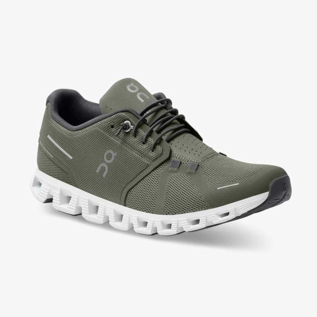 ON RUNNING CLOUD 5 OLIVE Chaussures de running