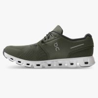 ON RUNNING CLOUD 5 OLIVE Chaussures de running pas cher