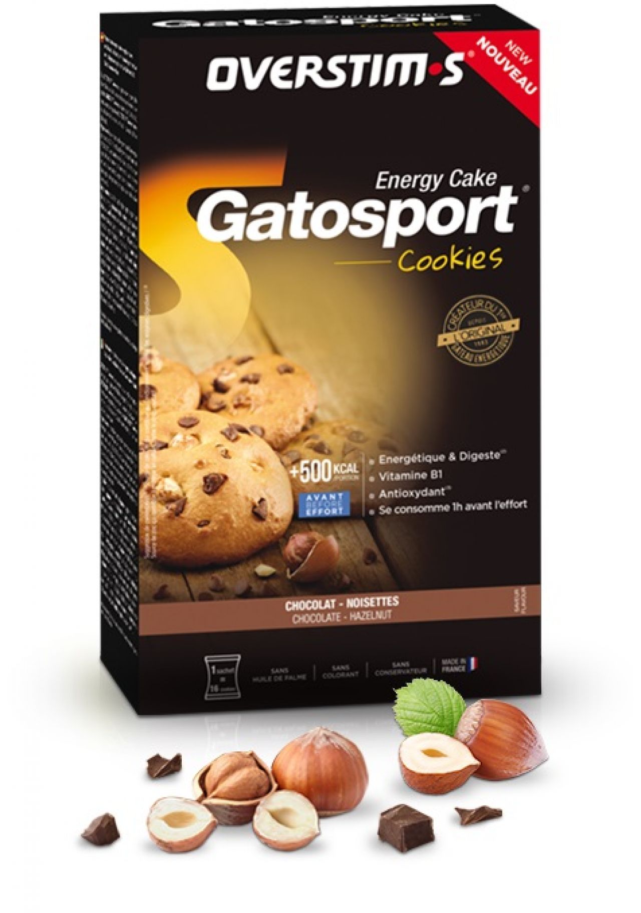 OVERSTIMS GATOSPORT  COOKIES Dietetique avant effort