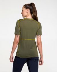 KARI TRAA LAM LOOSE TEE TWEED Tee shirt 100% mérinos pas cher