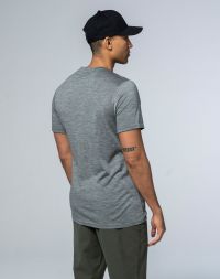 BULA PACIFIC SOLID MERINO WOOL TEE DOLIVE Tee shirt en merinos pas cher