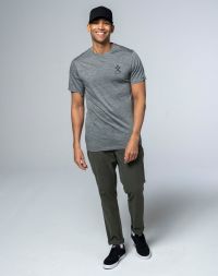 BULA PACIFIC SOLID MERINO WOOL TEE DOLIVE Tee shirt en merinos pas cher