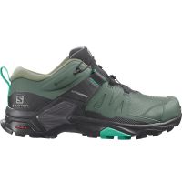 SALOMON X ULTRA 4 GTX MOCHA DUCK GREEN  Chaussures de Randonnée étanche pas cher