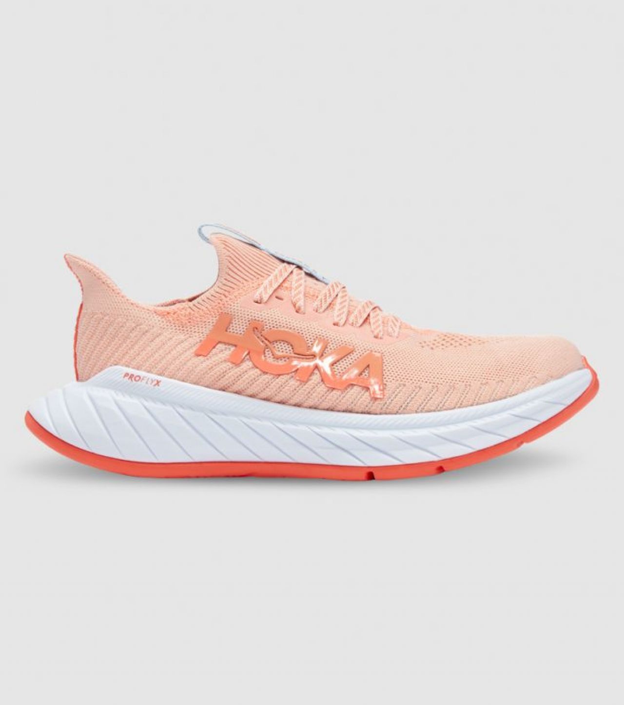 HOKA  CARBON X 3 PEACH PARFAIT Chaussures de running