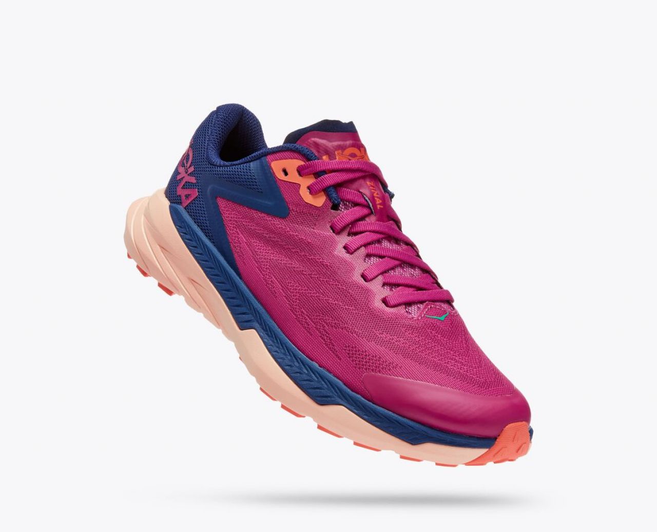 HOKA ZINAL FESTIVAL FUCHSIA Chaussures de trail