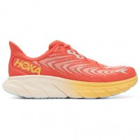 HOKA ARAHI 6 FIESTA ET AMBER YELLOW Chaussures de running pas cher