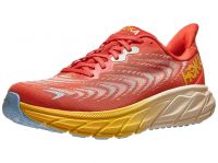 HOKA ARAHI 6 FIESTA ET AMBER YELLOW Chaussures de running pas cher