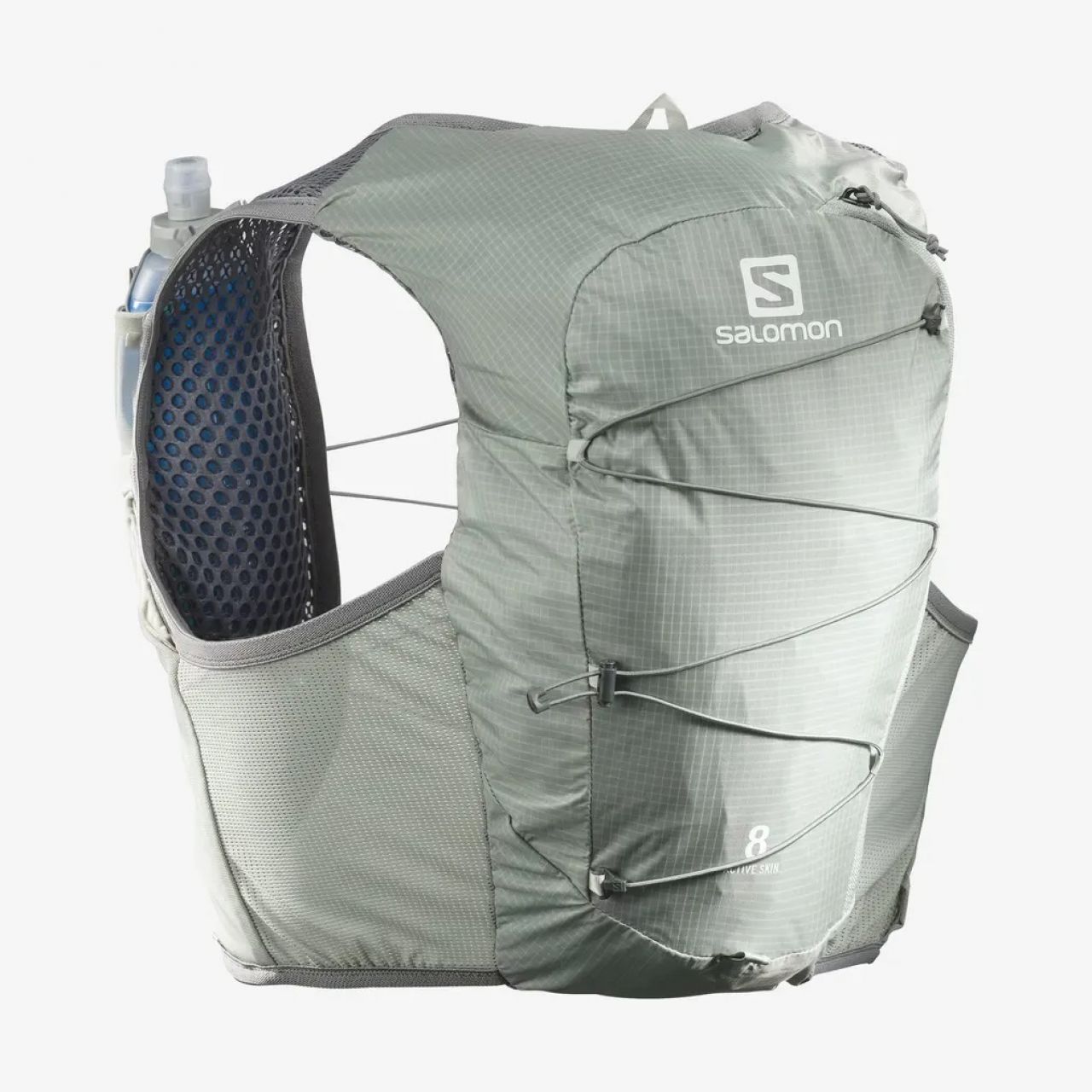 SALOMON ACTIVE SKIN 8 SET WROUGHT IRON Sac à dos trail