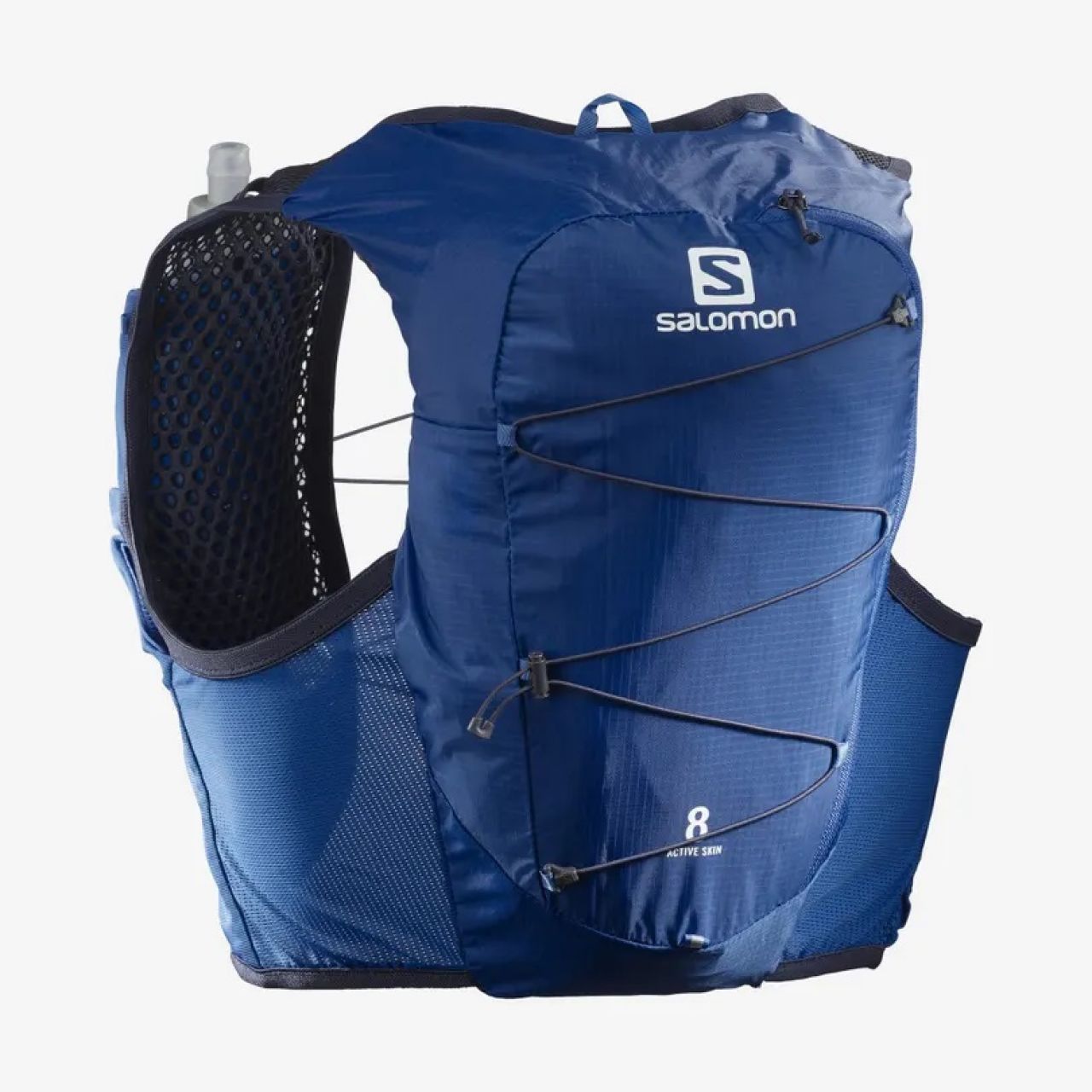 SALOMON ACTIVE SKIN 8 SET BLUE NAUTICAL Sac à dos trail