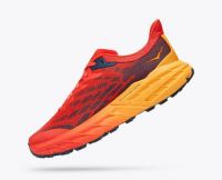 HOKA SPEEDGOAT 5 FIESTA ET RADIANT YELLOW Chaussures de trail pas cher