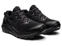 ASICS GEL TRABUCO 10 GTX NOIRE  Chaussures de trail imperméable pas cher