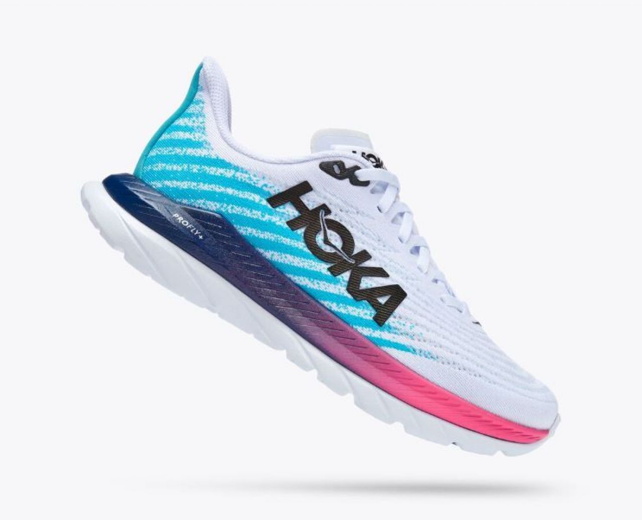 HOKA MACH 5 SCUBA BLUE Chaussure running Hoka femme