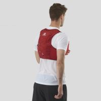 SALOMON ACTIVE SKIN 4 SET GOJI BERRY Sac à dos trail pas cher