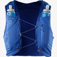 SALOMON ADV SKIN 5 SET NAUTICAL BLUE Sac à dos trail pas cher