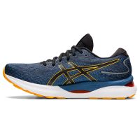 ASICS GEL NIMBUS 24 AZURE AMBER chaussure running asics pas cher