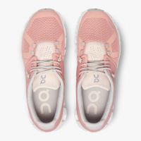 ON RUNNING CLOUD 5 ROSE SHELL Chaussures de running pas cher