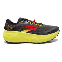 BROOKS CALDERA 6 BLACK FIERY RED BLAZING YELLOW Chaussures de trail pas cher