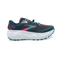 BROOKS CALDERA 6 PEARL BLUE CORAL PINK  Chaussures de trail pas cher