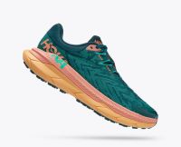 HOKA TECTON X  DEEP TEAL WATER GARDEN Chaussures de trail pas cher