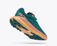 HOKA TECTON X  DEEP TEAL WATER GARDEN Chaussures de trail pas cher