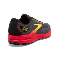 BROOKS DIVIDE 3 NOIRE ET ROUGE   Chaussures de trail pas cher